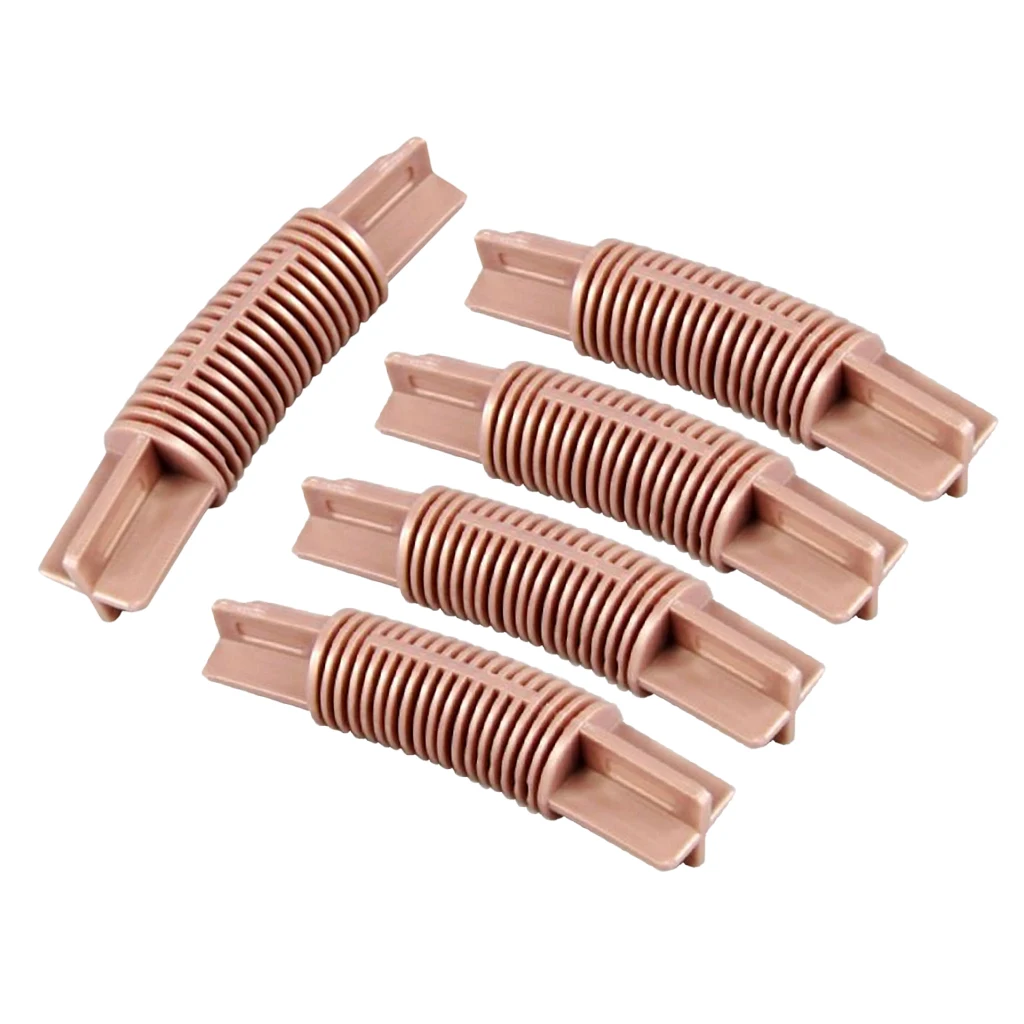 5Pieces Bay Corner Joint Elbow for 26mm or 28mm Dia. Window Curtain Pole Rod