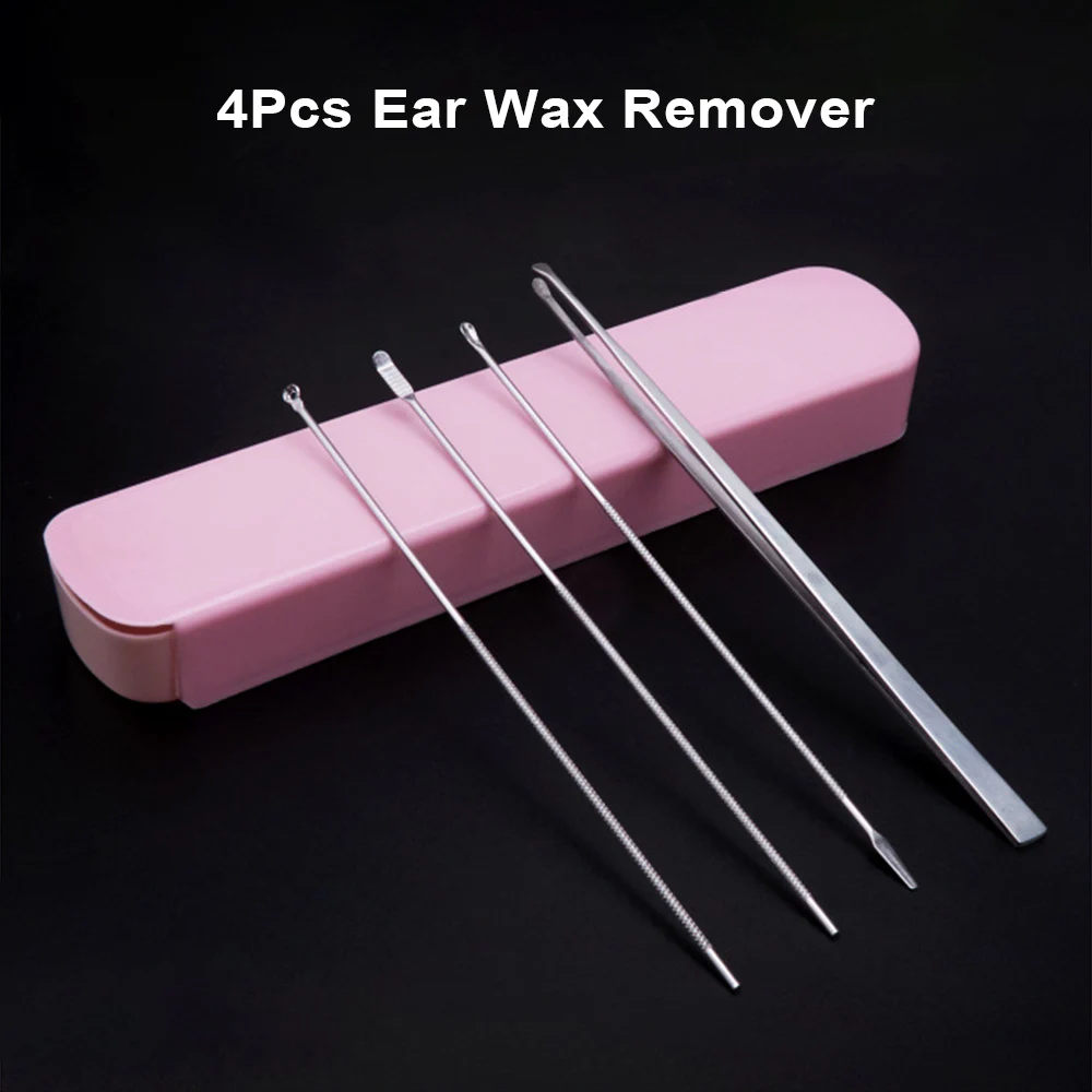 8pcs Ear Pick Ear Tools Set Ear Wax Pickers Set Ear Cleaner Spoon Wax Remover Removal Ear Cleaning Tool 2