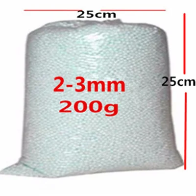500 г/250 г белый пенопластовый шарик beanbag детский наполнитель кровать спальная Подушка Bean мешки кресло диван бусины наполнитель пенопластовый шар - Цвет: 2-3mm 200g