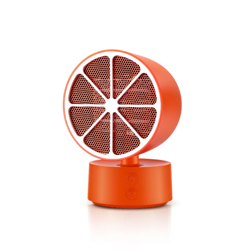 JISULIFE NF1 электрический обогреватель в форме лимона, вентилятор с 2 шестернями, рабочий стол, встряхиватель в форме лимона, PTC нагрев для офиса, дома, зимний нагреватель