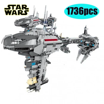 

05083 Stern Plan Series MOC The Lepining Star Wars Nebulon-B Medical Frigate Set Educational Building Block Bricks Toys Models