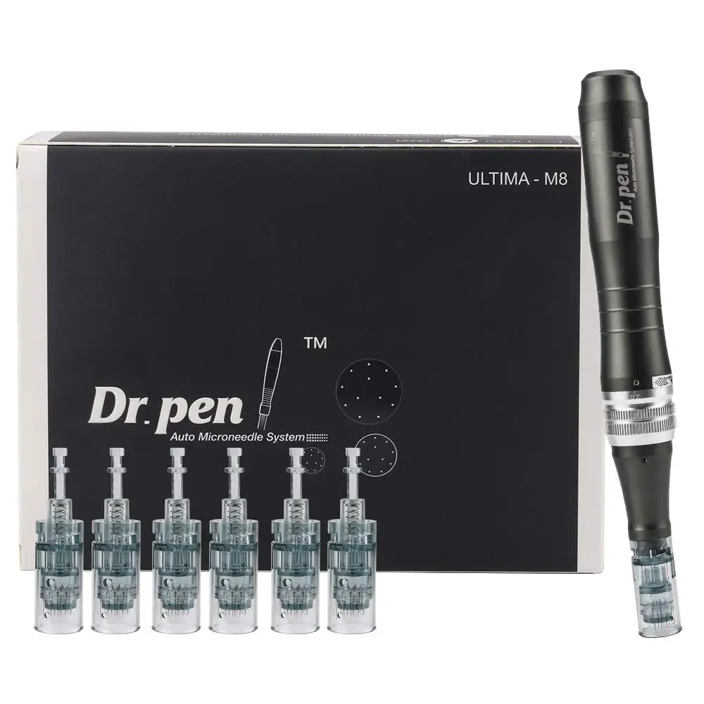 Dr.pen Ultima M8 Wireless Professional Derma Pen Electric Skin Care Kit Microneedle Therapy System 16 pinsx2+ 36 NanoX2 | Красота и
