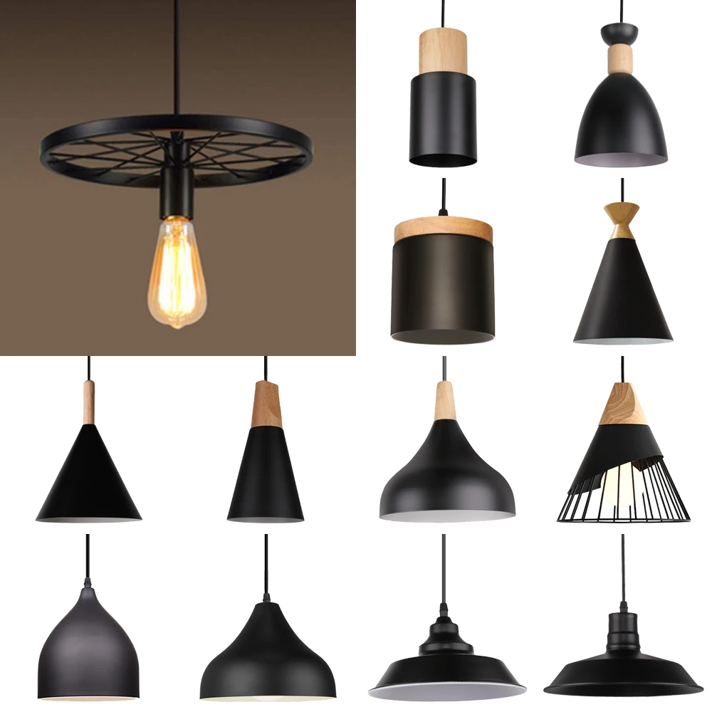 

Modern Pendant Light Nordic Hanging Lamp for Living Room Lighting Fixtures Bedroom Kitchen Island Aluminum Lampshade Luminaires