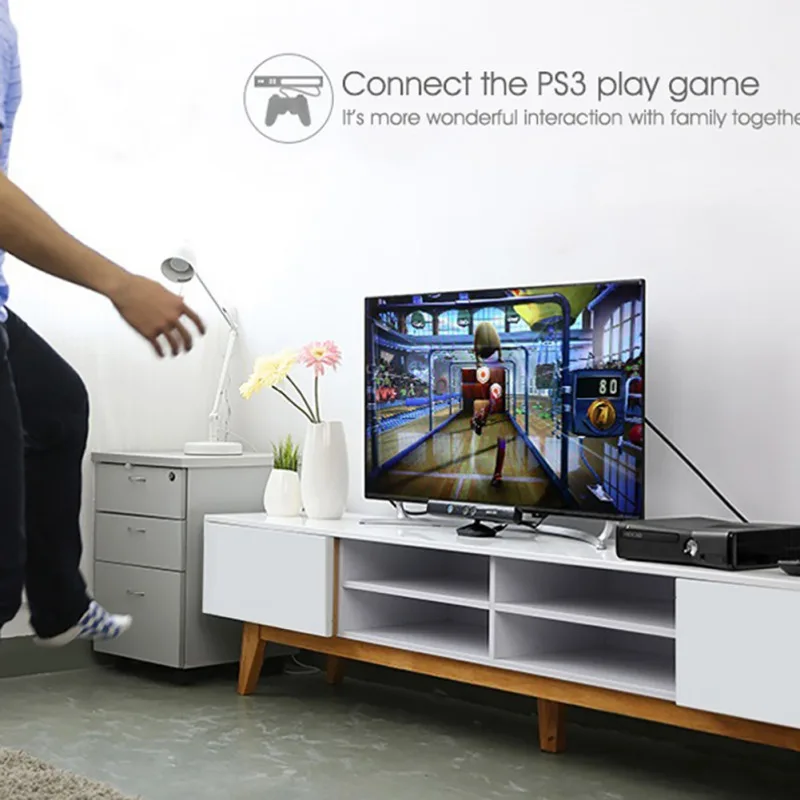 Высококачественный адаптер hdmi-vga штекер в конвертер с разъемом адаптер 1080P цифровой аналоговый видео аудио для ПК ноутбука планшета