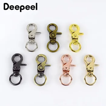 

5/10pcs 13mm Luggage Bag Metal Buckles Key Chain Dog Collar Lobster Clasps Snap Hook DIY Sewing Handmade Buttons Craft H4-1