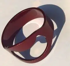 red Нержавеющая сталь кольцо открывалка Многофункциональный 4 цвета пива открывалка для бутылок диаметр 22 мм кольцо открывалка для бутылок- KD1027 - Цвет: red