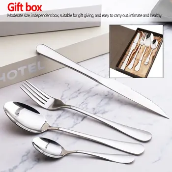 

Baby Stainless Steel Baby Portable Dishes Teaspoon Spoon Fork Knife Utensils Kids Learning Eating Children Tableware 4Pcs