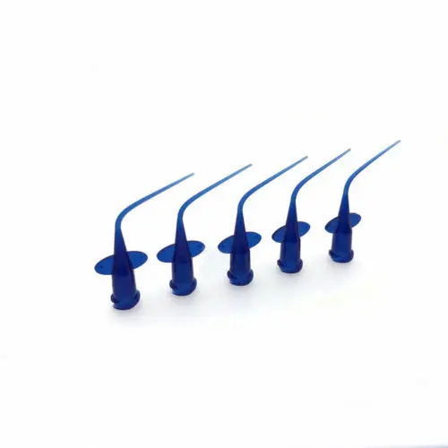 

Dental Syringe Tip Endodontic Root Canal Irrigation Refill Tip Long Thin Blue