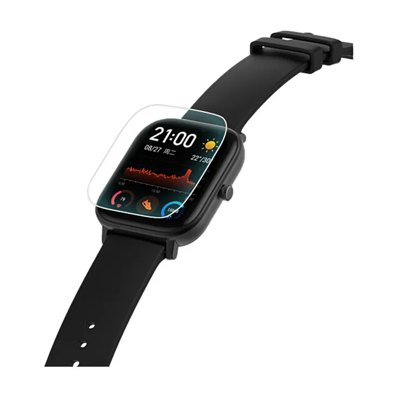 10 шт. в упаковке для xiaomi Amazfit GTS Защитная пленка для экрана Смарт-часы TPU мягкая ультратонкая пленка для экрана HD