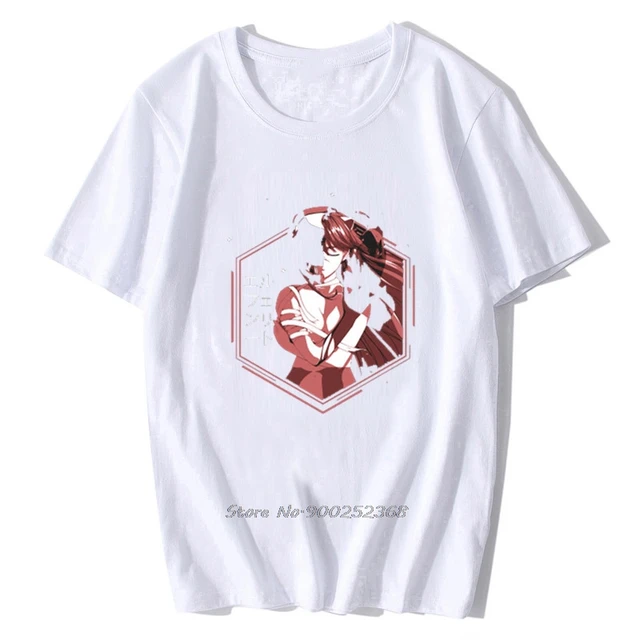 Men's Elfen Lied T-Shirts Nyu Vintage Cotton Short Sleeve Anime Manga Blood  Lucy Girl Yuka T Shirts Round Collar Clothes - AliExpress