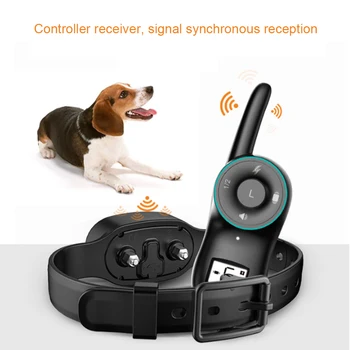 

New Adjustable Anti Bark Collar Vibration Shock Stop Barking Device for Large Medium Dog Training Supplies Pet Products