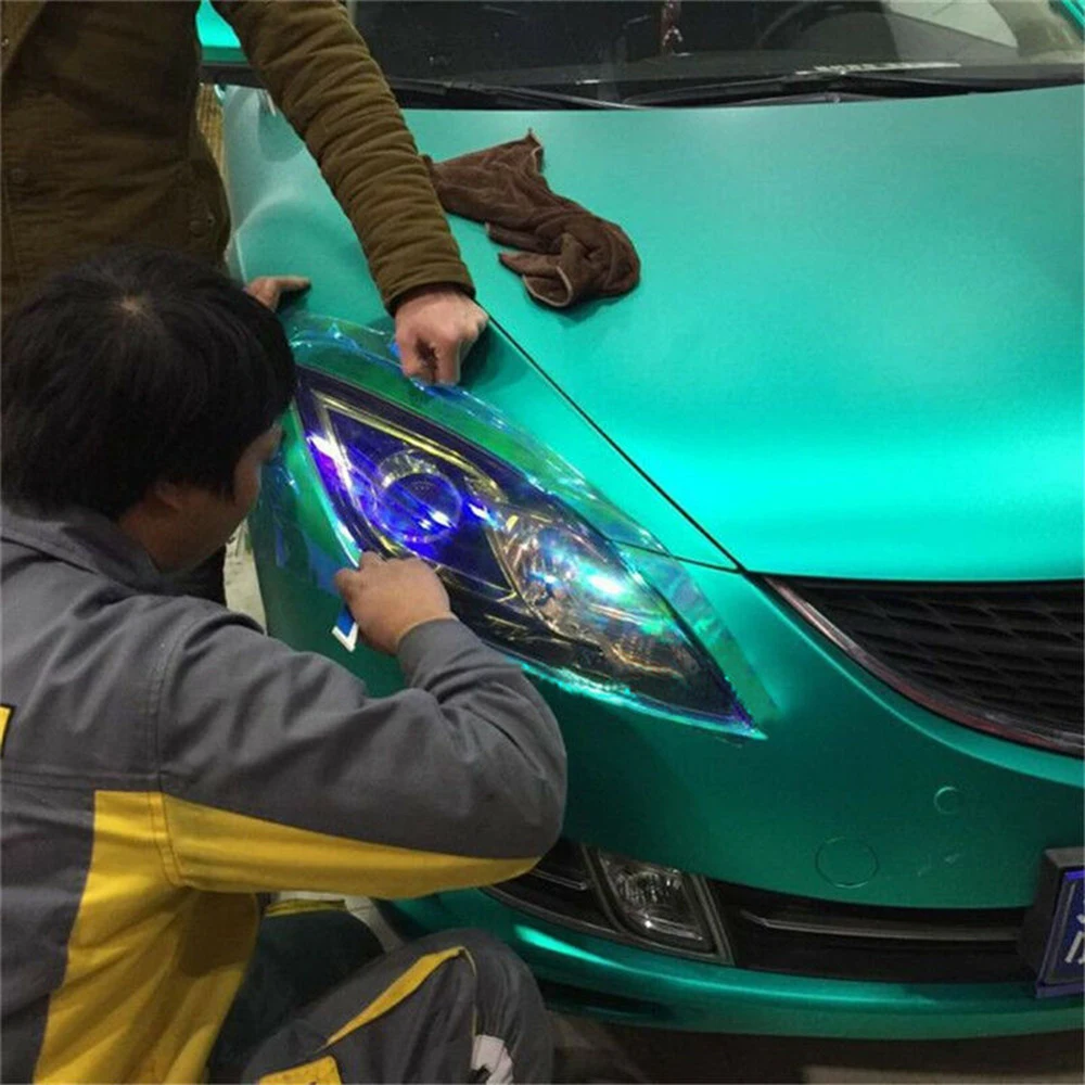 

Vinyl Headlight Film Replacement Parts Car Auto Exterior 12 Inchesx39 Inches Expandable