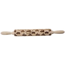 Embossing christmas rolling pin Car Pattern Rolling pin Cookie Kitchen Supplies Cookie Noodle Biscuit Maker Roller