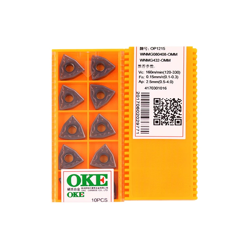 WNMG080408 OMM OP1215 Original OKE Carbide Inserts Milling Insert Lathe