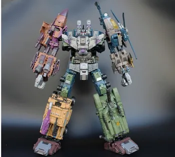 

Jinsack Oversized Bruticus Warbotron Figure Transformation Robot Toy