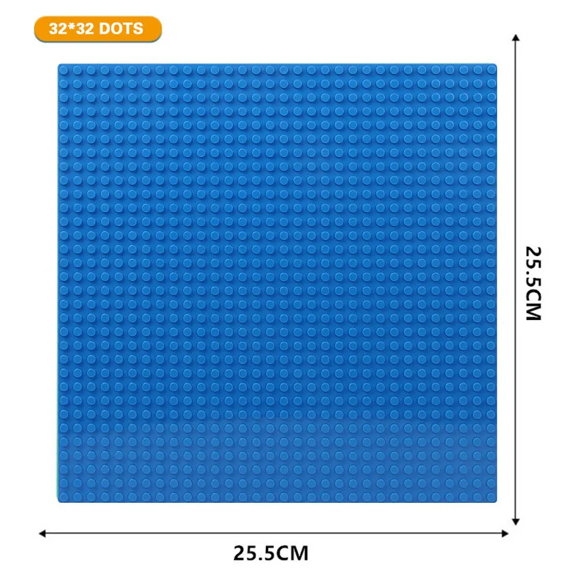 Base Plate for DIY Creative Building Blocks Baseplates City Dimensions Assembly Classic Construction Educational Toys For Kids cardboard stacking blocks Blocks