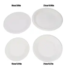 30 шт. одноразовая круглая бумага тарелки Посуда DIY ремесла детей рисование образования игрушки