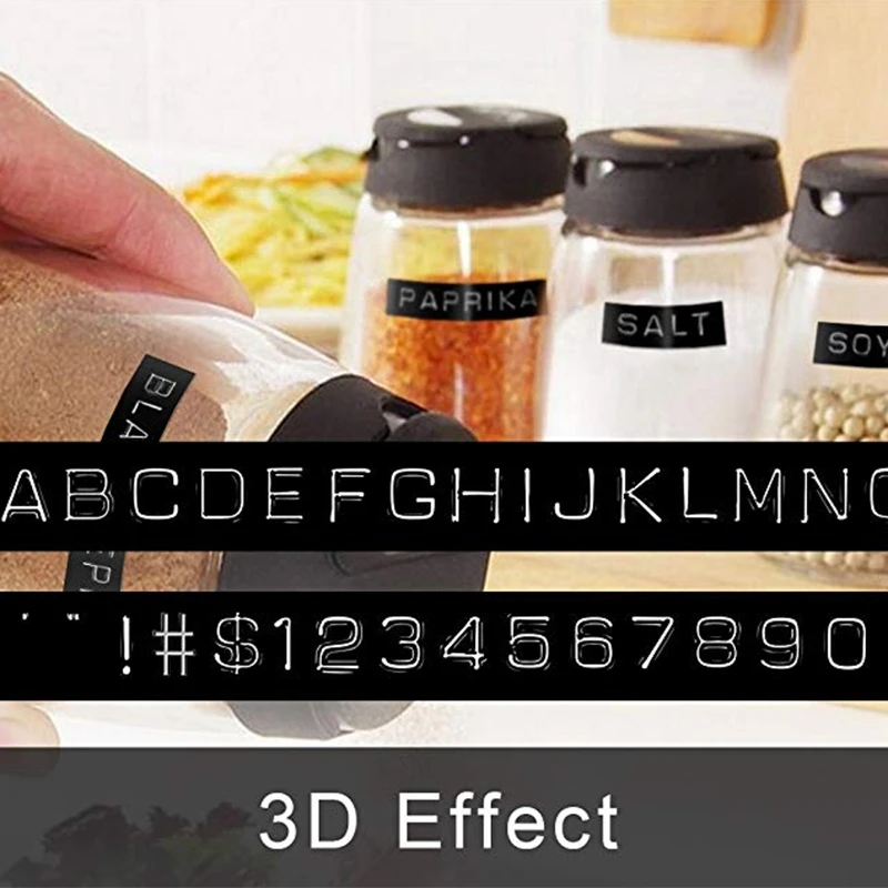 Машина для тиснения этикеток 9 мм х 3 м самоклеющаяся 3D пластиковая кассета для Dymo машина для тиснения этикеток
