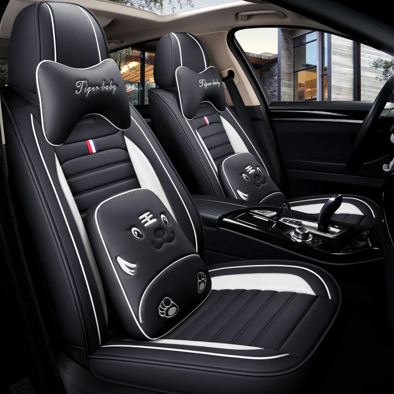 Пленка с полным покрытием из эко-кожи авто чехлы сидений искусственной кожи для