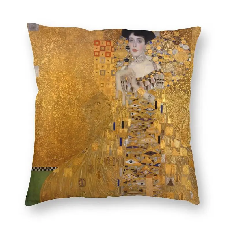 

Custom Gustav Klimt Pillow Cover Home Decorative 3D Double Side Printed Painting Art Cushion Cover for Sofa