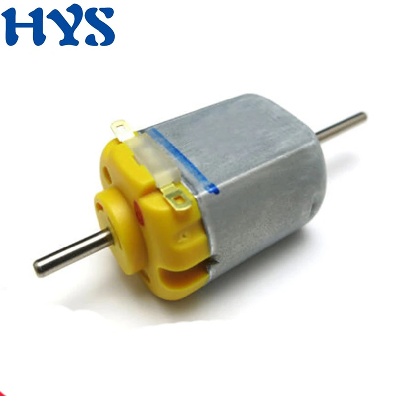 

Mini Motor DC1.5V-12V Double Shaft Length 9mm 19mm High Speed Electric Motor 6V 12 Volt V 5400rpm Micro Motors DIY Toy Cars part