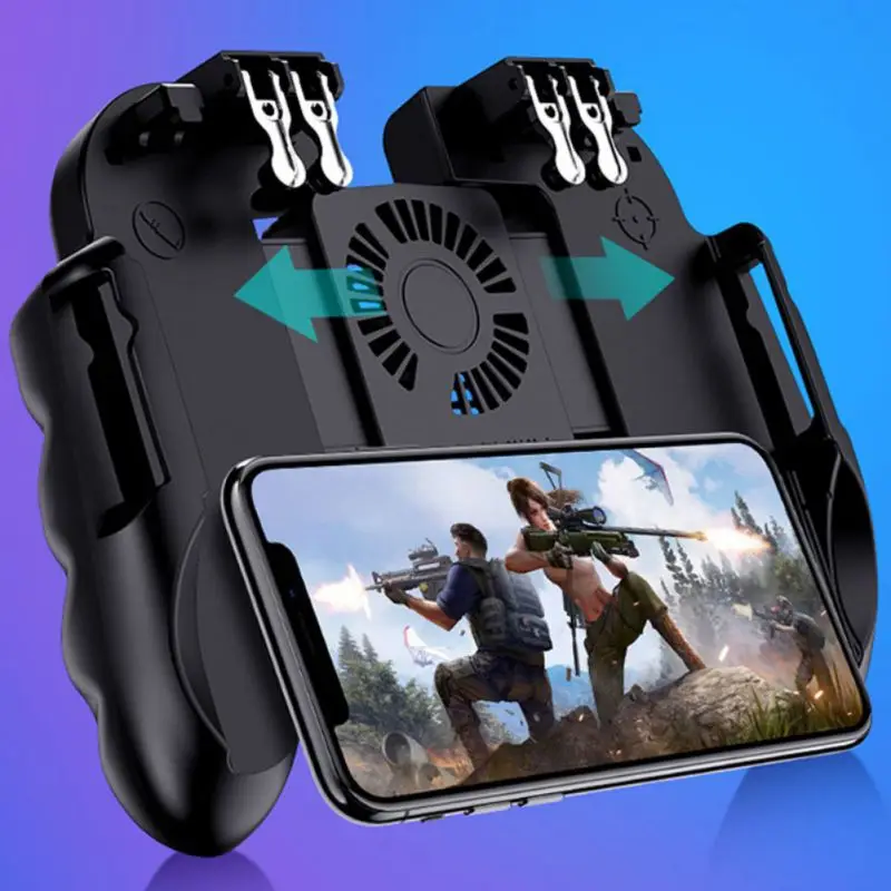 Игровой триггер для мобильных телефонов для PUBG/правила выживания игровой контроллер для телефона планшет игровой до 6,5 Дюймов