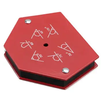 

Angle Soldering Locator Magnetic Magnet Corner Welder Welding Holder Tool Six corners 25LBS 50LBS 75LBS Fixing Tool