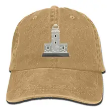 Мужская и женская джинсовая бейсболка в винтажном стиле