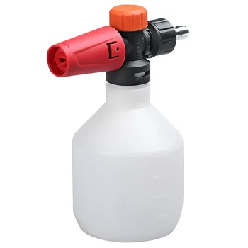 

Pot Adjustable Copper Home Generator Garden Car Cleaning Nozzle Snow Pressure Washer Quick Connector 500ml Foam Cannon