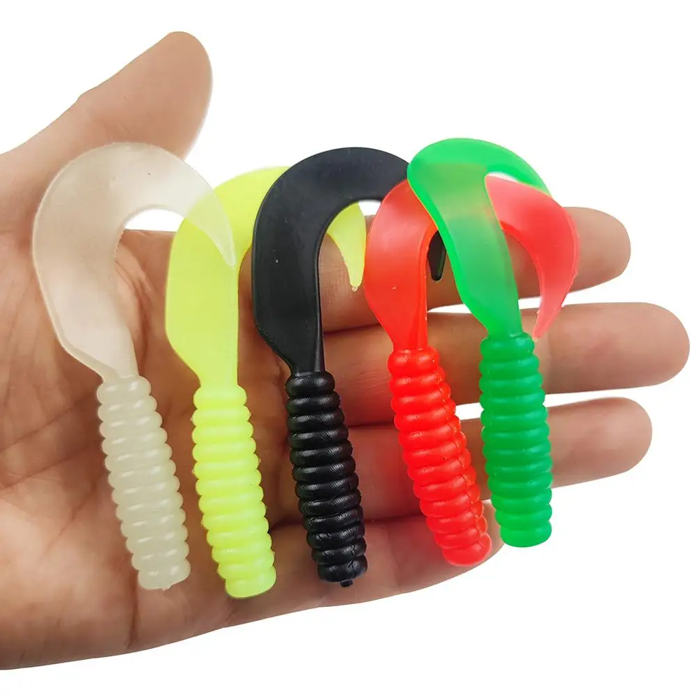 

15-pieces Soft Bait Fat Grubs 7cm/3.5g Bass Fishing Lure Worm Jig Wobbler Silicone Artificial Bait Swimbait