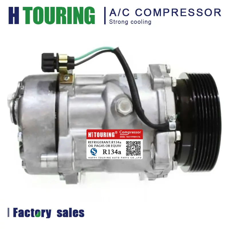 SD7V16 AC компрессор для CITROËN xantia PEUGEOT 306 406 806 6453FE 6453GA 6453L5 9613260680 9640486480 1106 1227