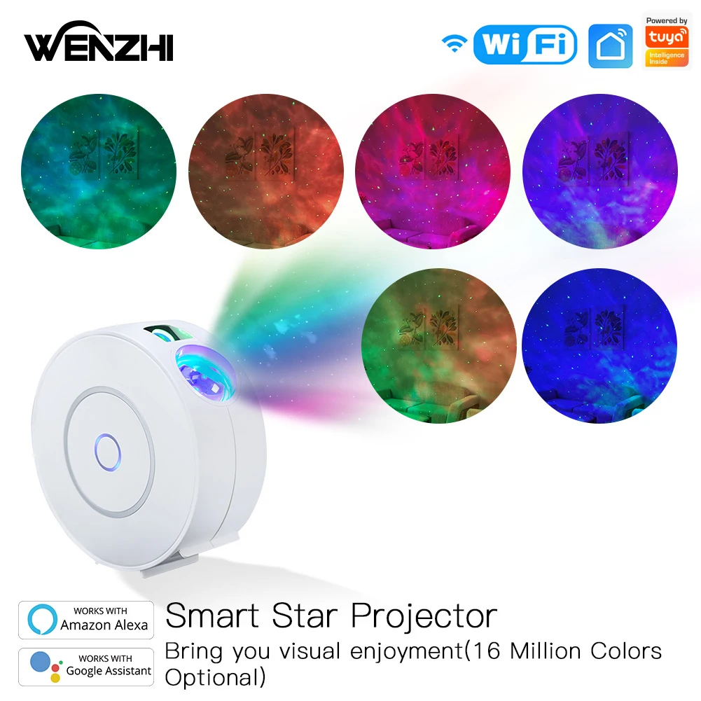 wifi-star-projector-lighting-fancy-starry-sky-galaxy-novelty-night-light-lumiere-alexa-google-home-tuya-smart-life-compatible