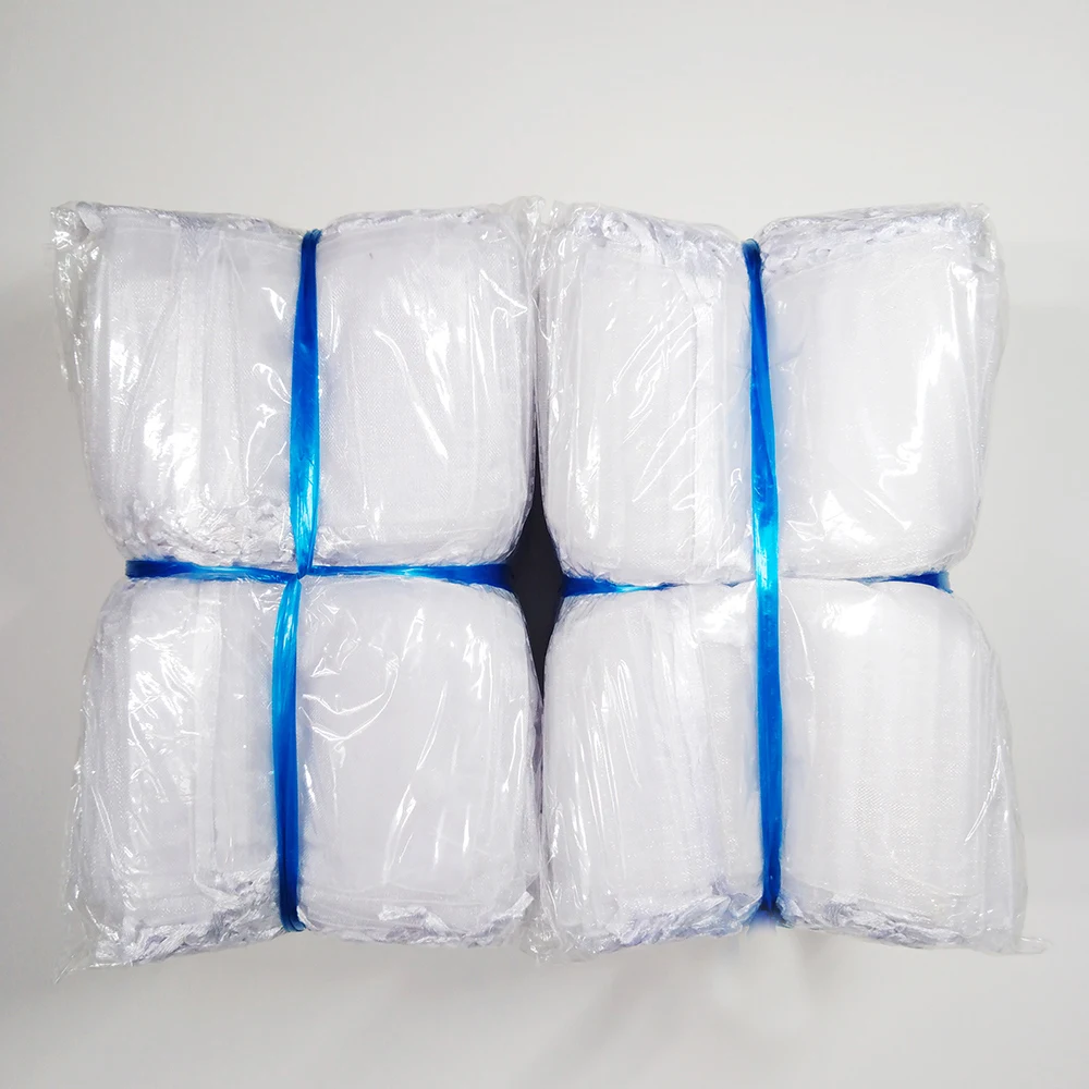 1000 шт. 5x7 7x9 9x12 10x15 13x18 15x20 17x23 20x30 30x40 СМ Сумки из органзы Упаковка ювелирных изделий
