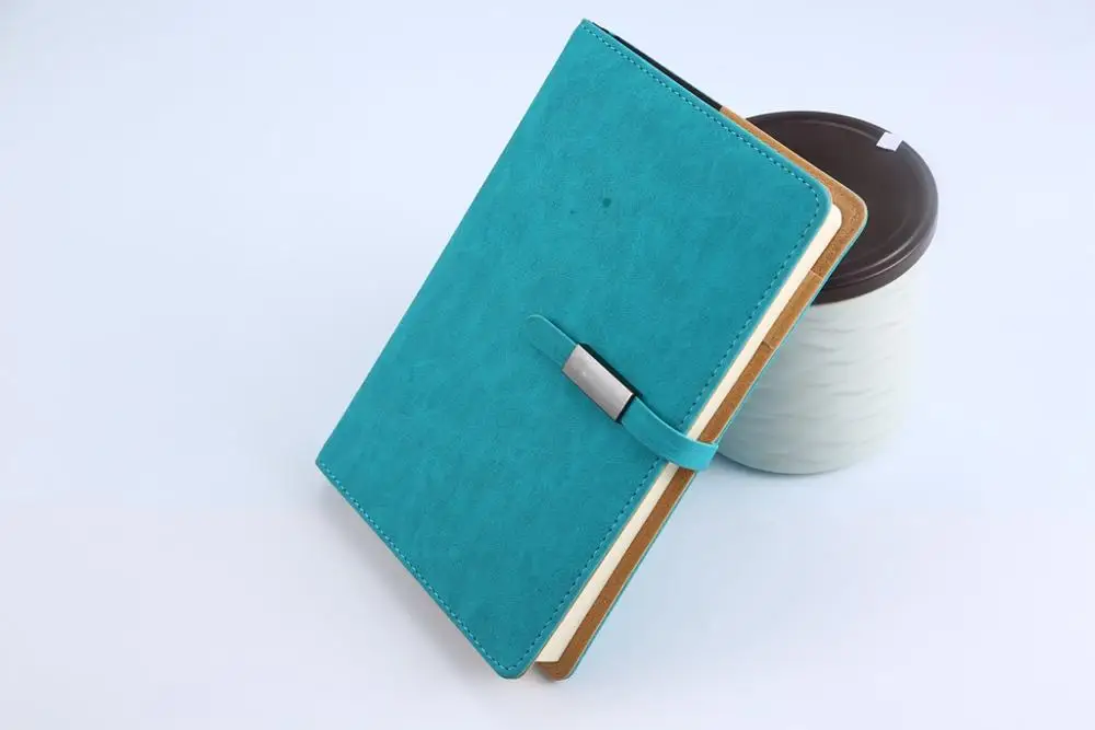 Kawaii A5 Mini A4 записная книжка, синяя, зеленая, черная, Красная Обложка, школьные принадлежности, канцелярские принадлежности, дневник, планировщик, записная книжка - Цвет: Light blue miniA4