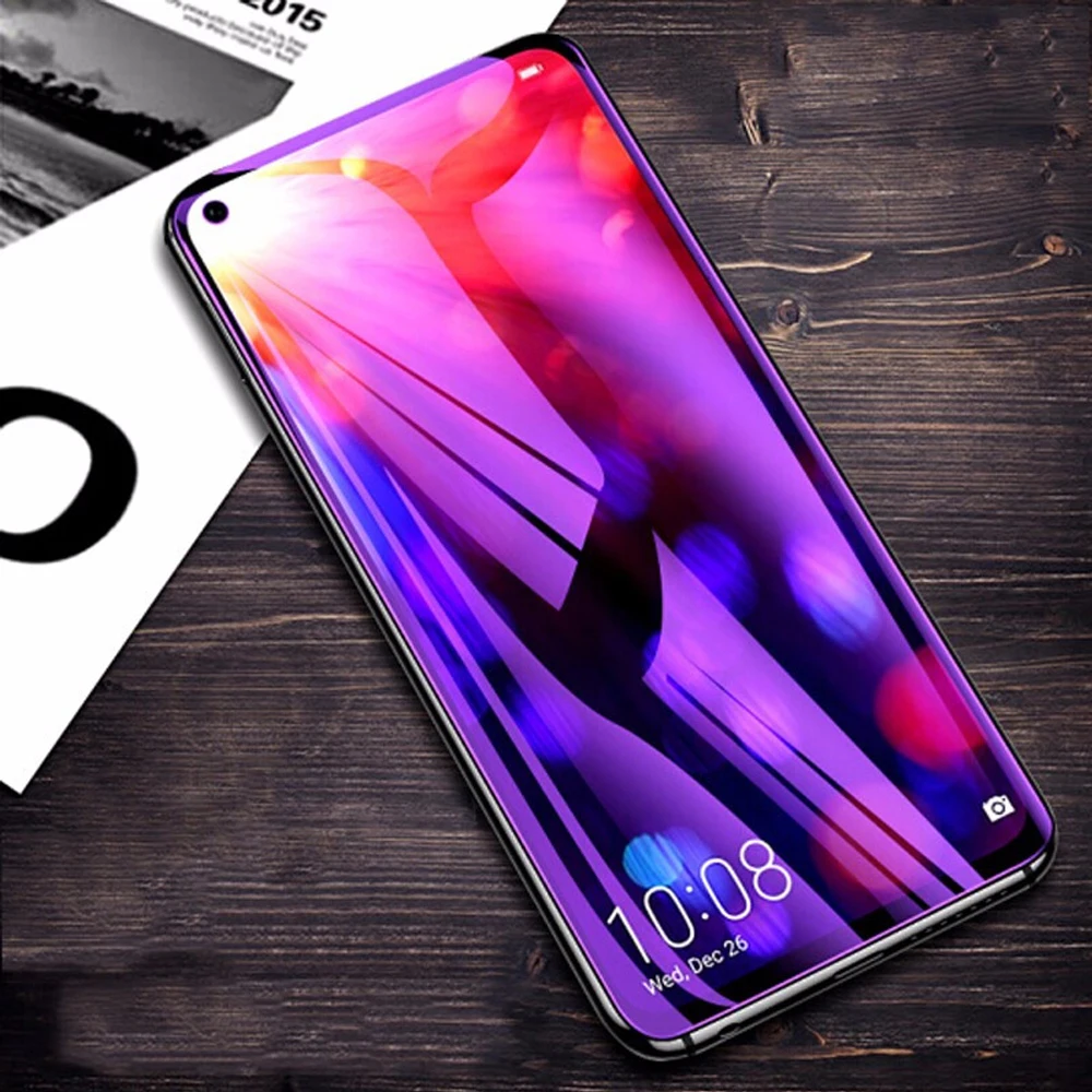 Закаленное стекло для huawei honor view 30 v30 pro play 3 защита экрана телефона на стекле