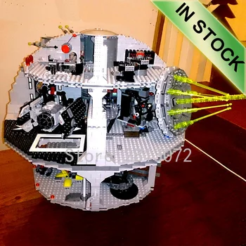 

In Stock 05035 Fighter Death Star Tarkin Doctrine 3081pcs Star Movie Wars Model Building Blocks Compatible with 10188 Toys