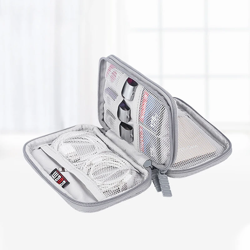 

Waterproof Travel Digital Organizer Bag USB Data Cable Earphone Wire Pen Power Bank Multifunction Storage Case Accessories Items