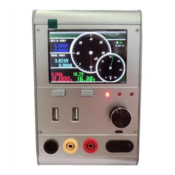 

HR3006 30V 6A Intelligent Voltage Regulator Current Oscilloscope With QC PE FCP Fasting Charging Port for Phone Repair Tools