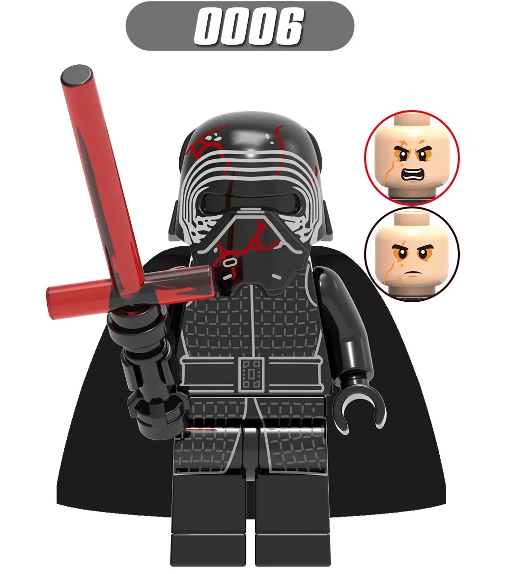 Строительные блоки Wars The Man Rhoda Poe Dameron Sith Stormer Raider Kara Dunn Empire механический робот Кирпичи подарок для детей игрушки GH0001