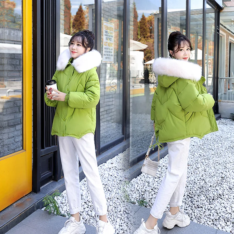 

2019 Autumn And Winter Cotton-padded Clothes/Cotton Coat Warm Elegant Casual Generous Fashion
