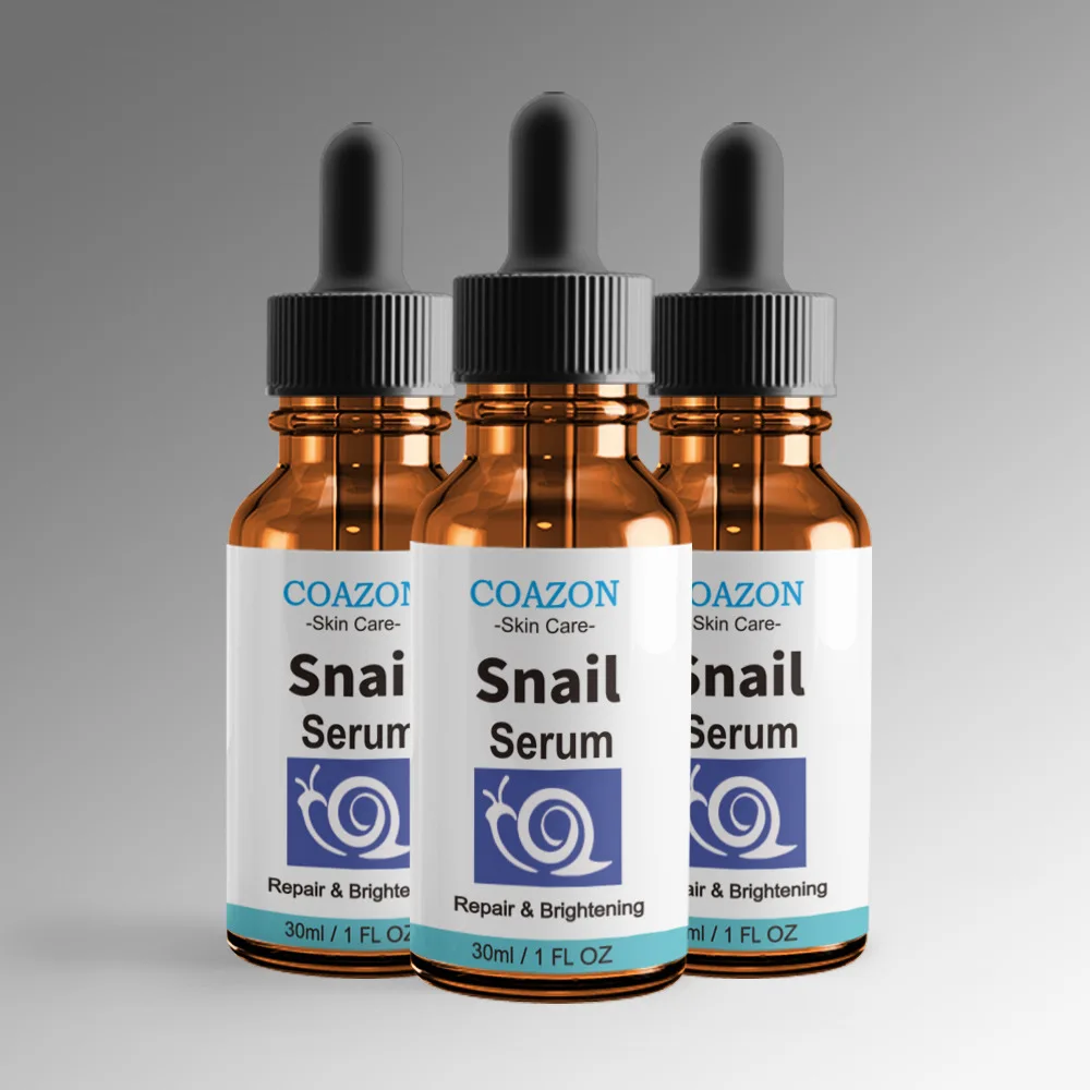 Moisturizing Whitening Serum Snail Essence Hyaluronic acid Defect Serum Rejuvenation Face Care 30ml