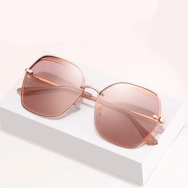 Винтажные квадратные поляризационные солнцезащитные очки женские роскошные