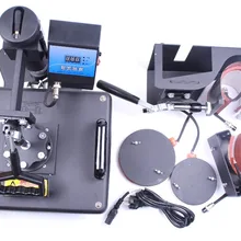 5в1 термопресс машина 5в1 сублимационная машина для передачи тепла Подставка под кружку футболка печатная машина для шляп 110 В/220 В