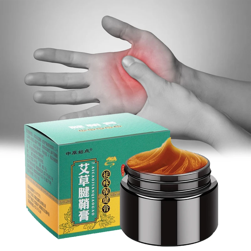 

35g Chinese Herbal Tendon Sheath Pain Relief Cream Treatment Hand Wrist Thumb Finger Pain Ointment Synovial Medical Plaster