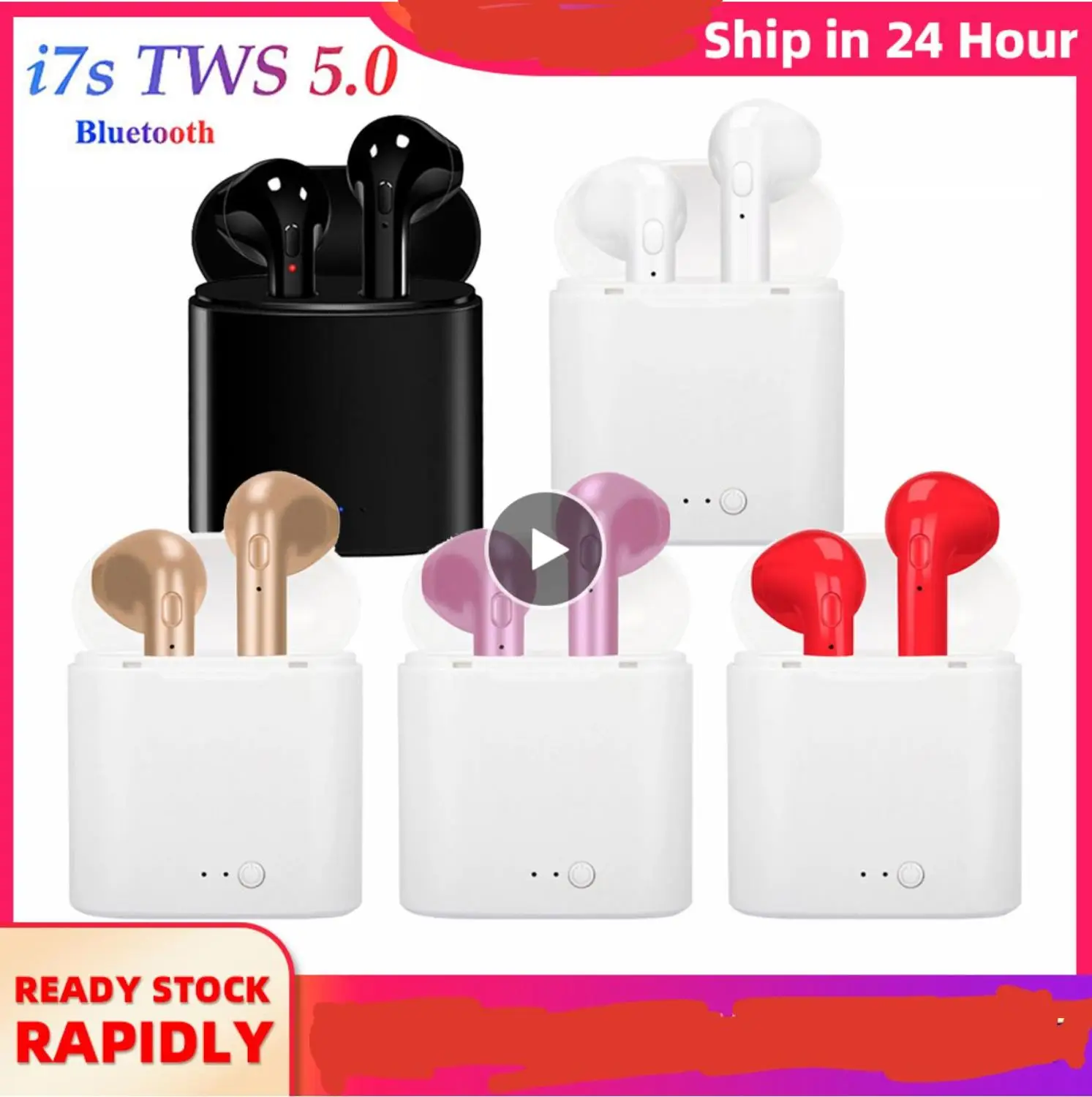 I7s tws BT 5 0 наушники мини TWS в ухо Bluetooth наушник двойная гарнитура настоящие стерео