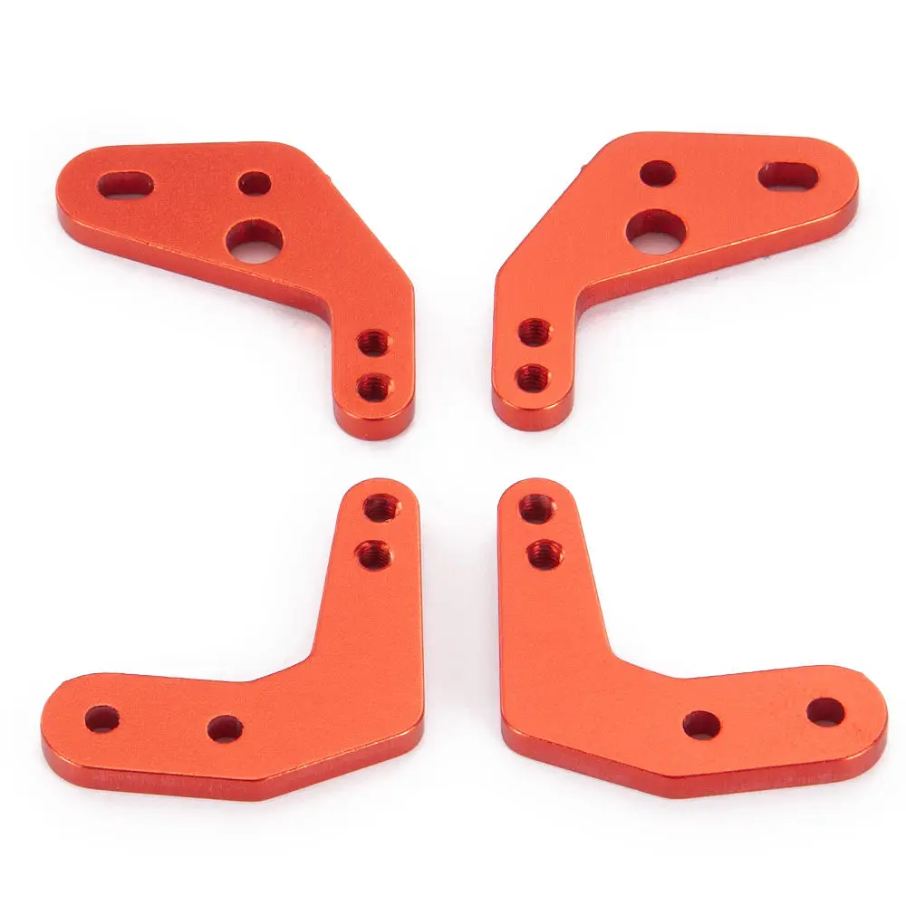 4pcs/set Alloy Shock Absorber Mount Height Angle Stand Tower For 1/10 RC Axial SCX10II
