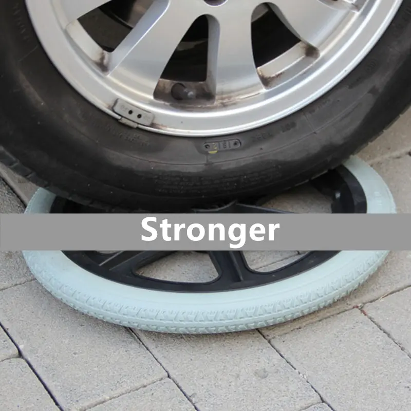 JayCreer Non-Inflatable 1PCS 16 Inch inner hole diameter 12mm Wheel Replacement For Wheelchairs, Carts And More