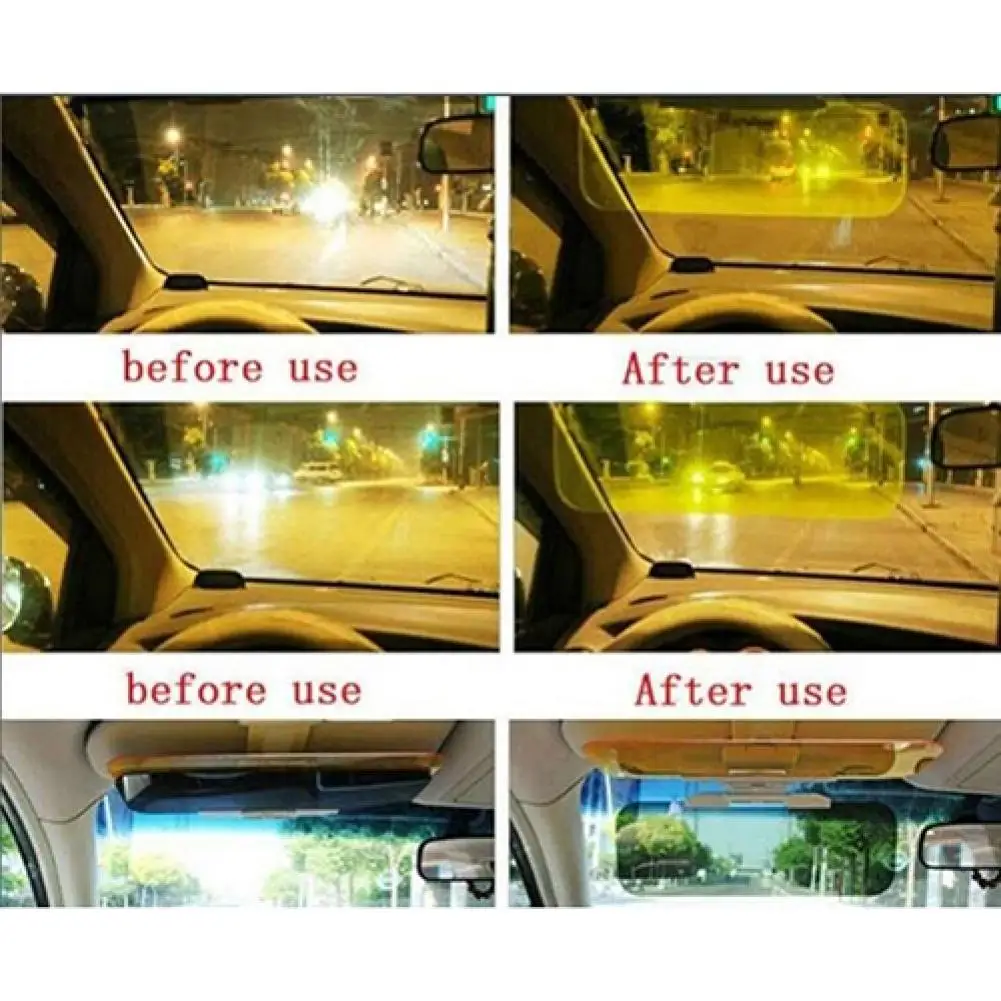 Extensions de visière de voiture, pare-soleil Anti-éblouissement automobile,  pour tous les camions, siège avant, pour conducteur ou passager - AliExpress