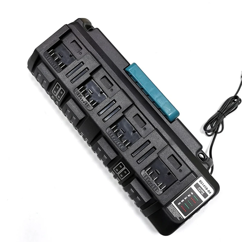 For BOSCH 14.4V 18V Li-ion Charger Rapid Optimum 4-Port 3A Charging Current Repl