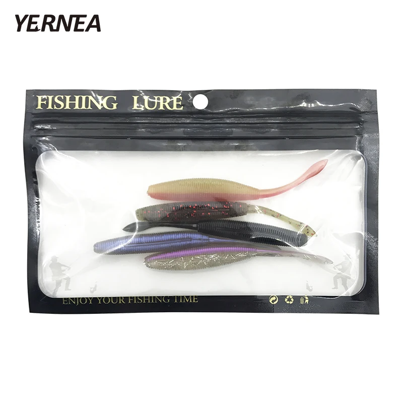 

New 20 pcs/lot 4.7g 9.8cm Soft Bait Fishing Lures Manual Silicone Imitation Fish Bionic Road Sub Soft Bait Plastic Lure